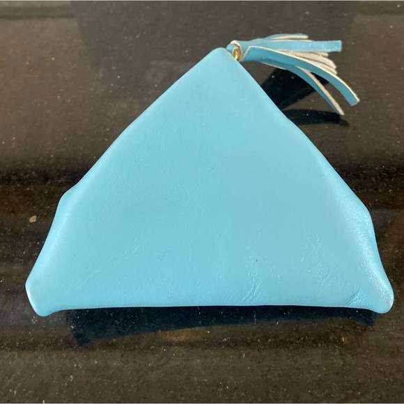 Firenze | Italian leather Trifold triangle coin purse - Picture 7 of 7